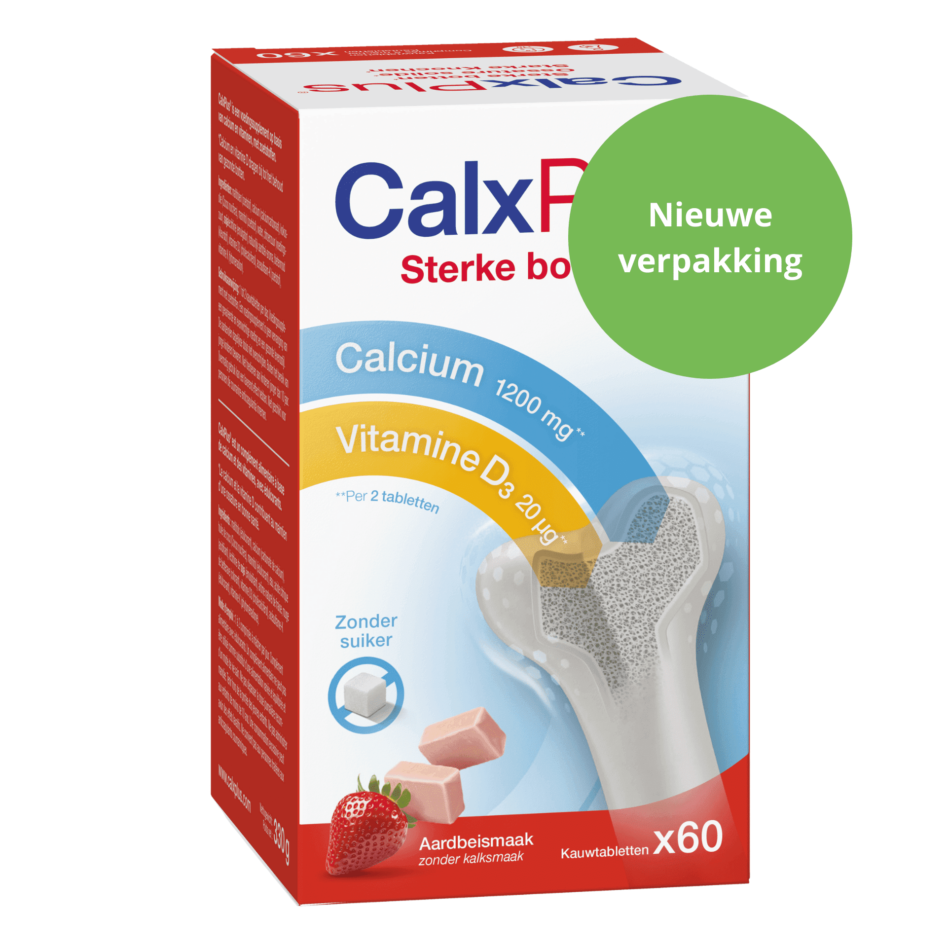 CalxPlus 60 kauwtabletten CalxPlus 60 kauwtabletten