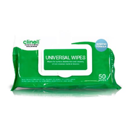 Clinell Universal Wipes Clip