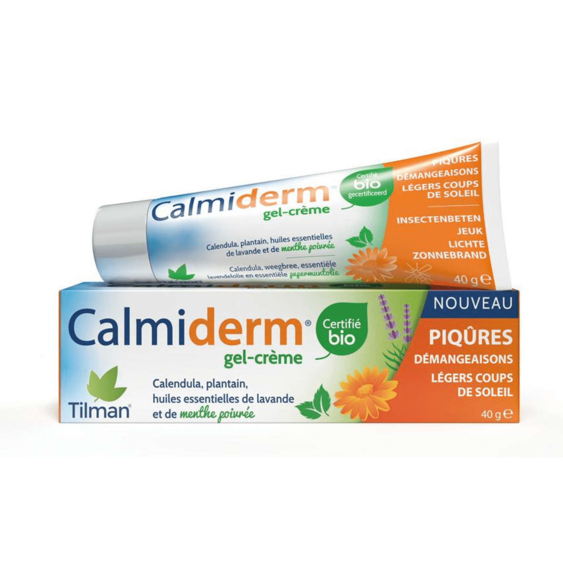 Calmiderm Gel-creme Certifie Bio Tube 40g