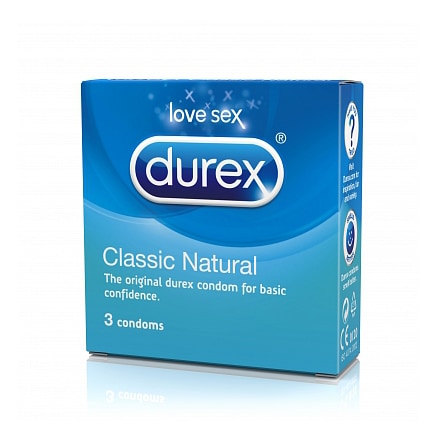 Durex Classic Natural Condooms