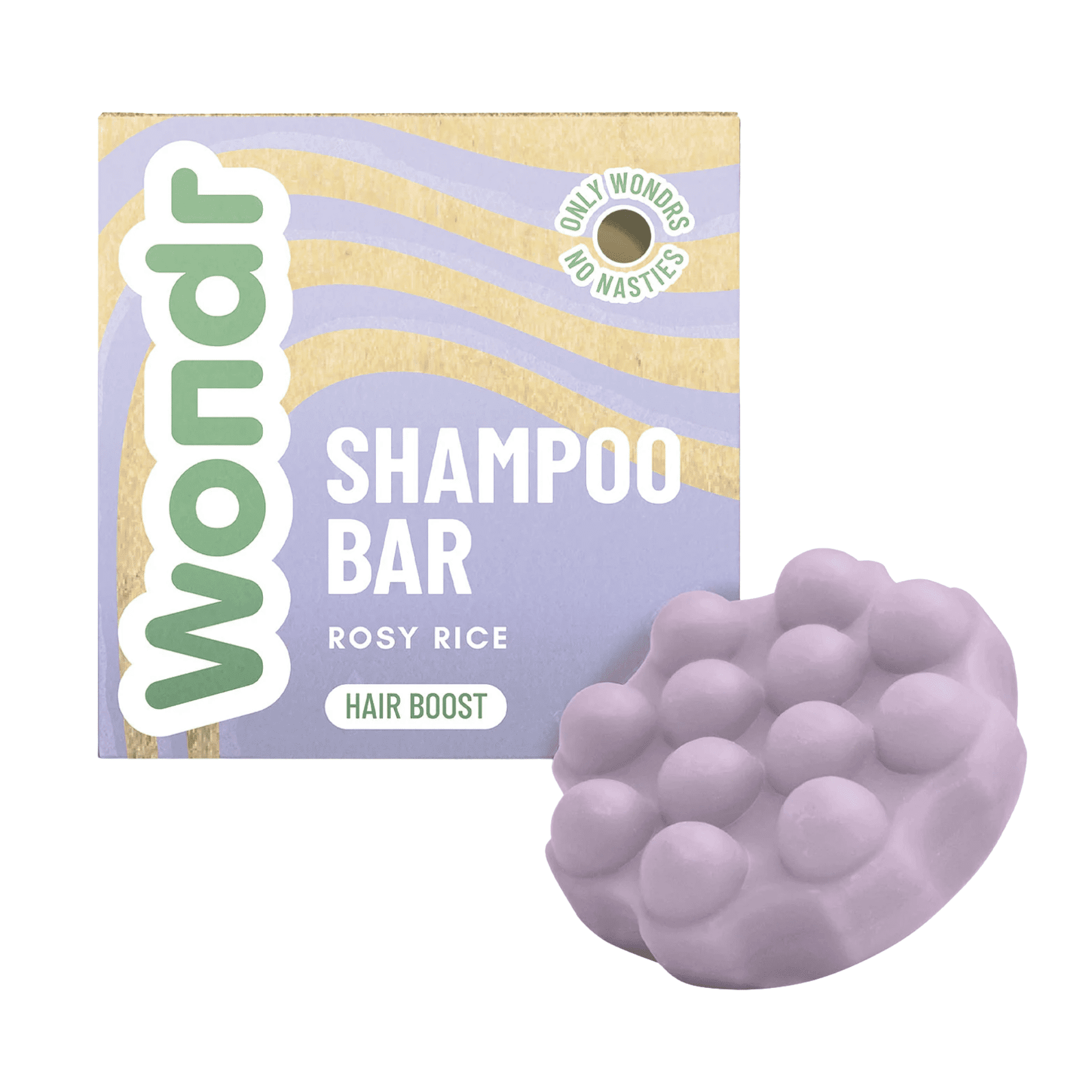 WONDR Shampoo Bar Rosy Rice