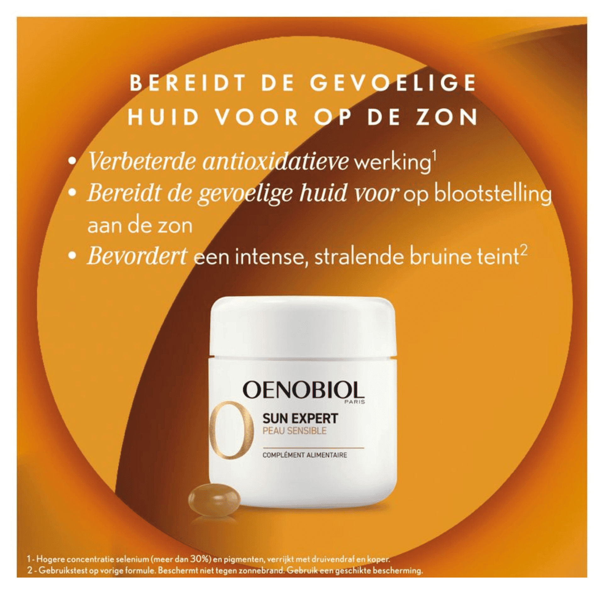 Oenobiol Sun Expert voor de Gevoelige Huid