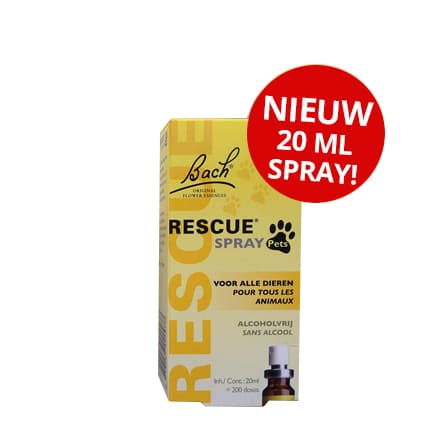 Bach Rescue Pets Spray Voor Alle Dieren