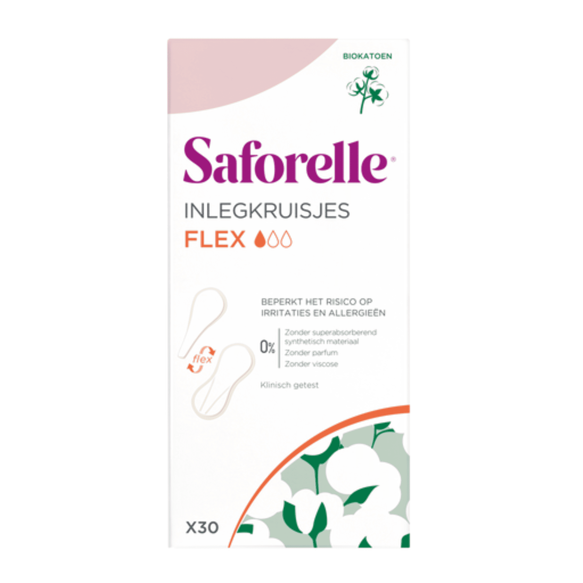 Saforelle Coton Protect Protege Slips Nouv.qual.30