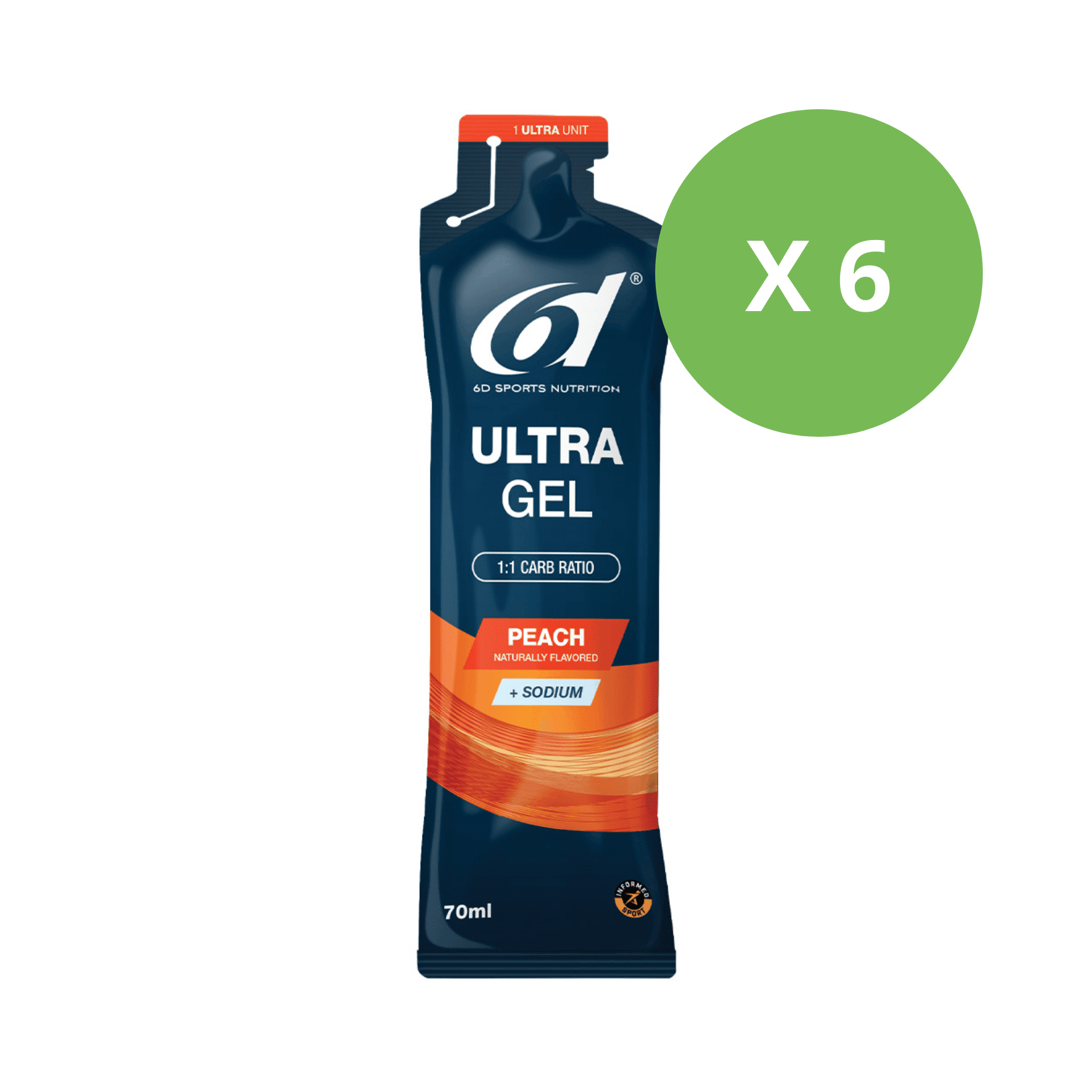 6d Ultra Gel 6 x 70 ml