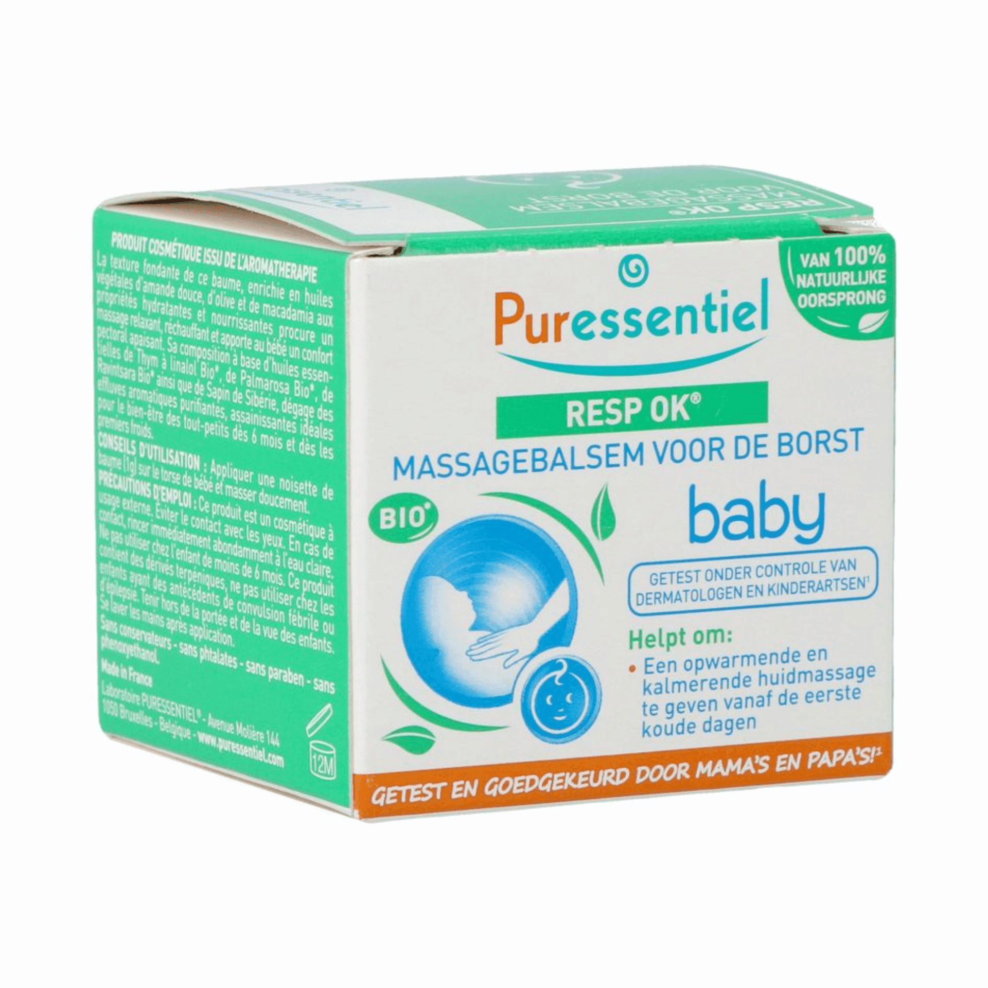 Puressentiel Respiratoire Baume de Massage Pectoral Bebe