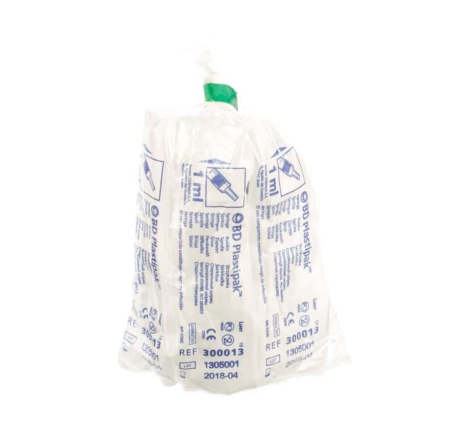 Bd Plastipak Wegwerpspuiten Tuberculine 1ml Bd Plastipak Wegwerpspuiten Tuberculine 1ml