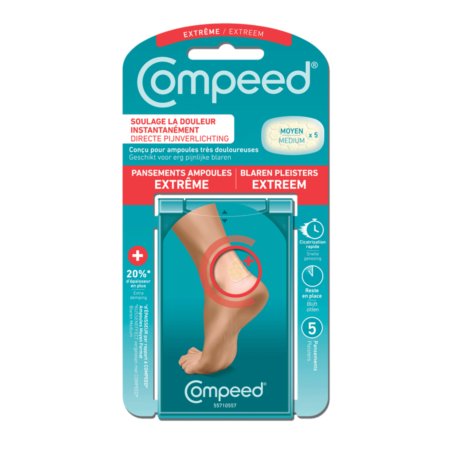 Compeed Blarenpleisters Extreem Medium Compeed Blarenpleisters Extreem Medium