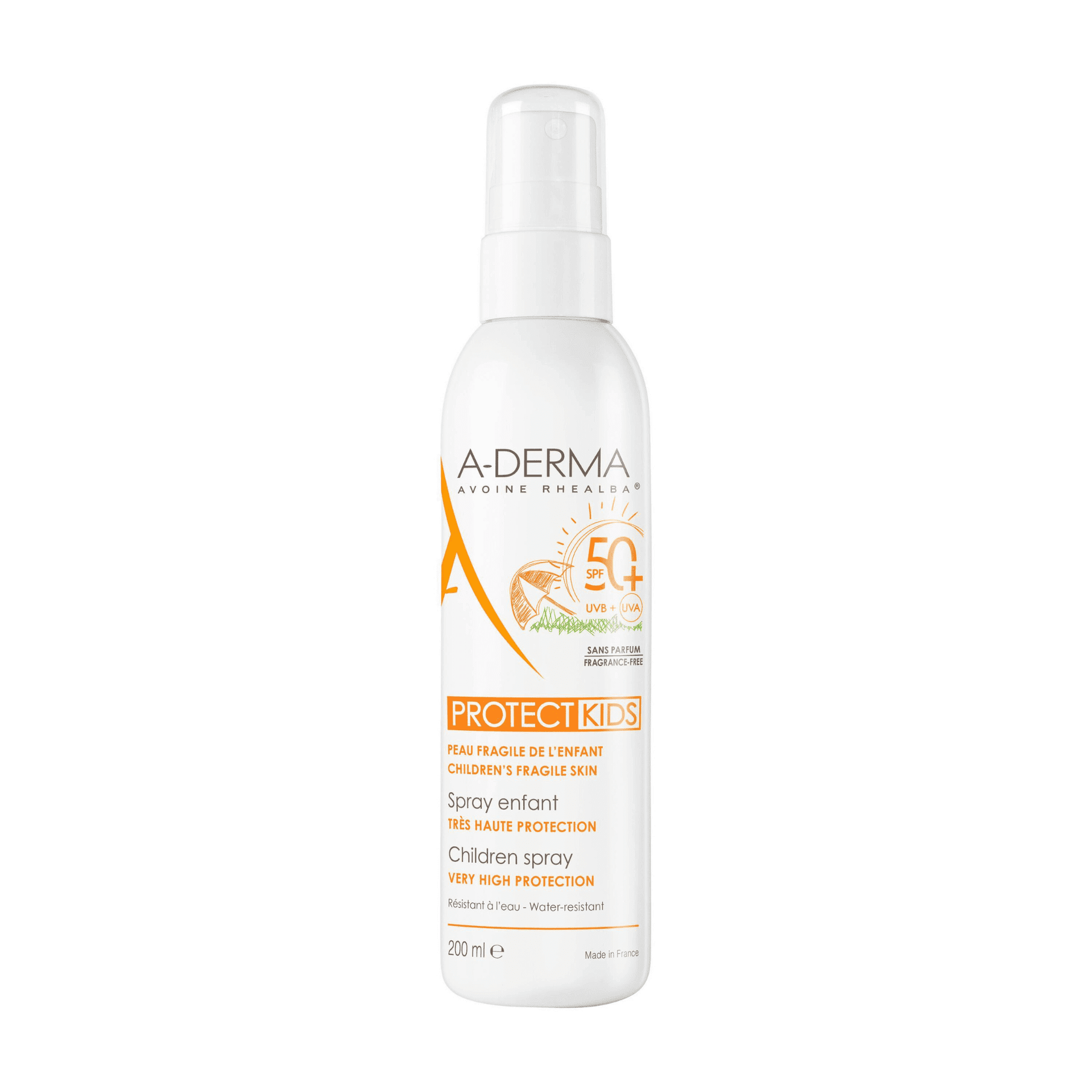 A-Derma Protect Kids Zonnespray SPF 50+ A-Derma Protect Kids Zonnespray SPF 50+