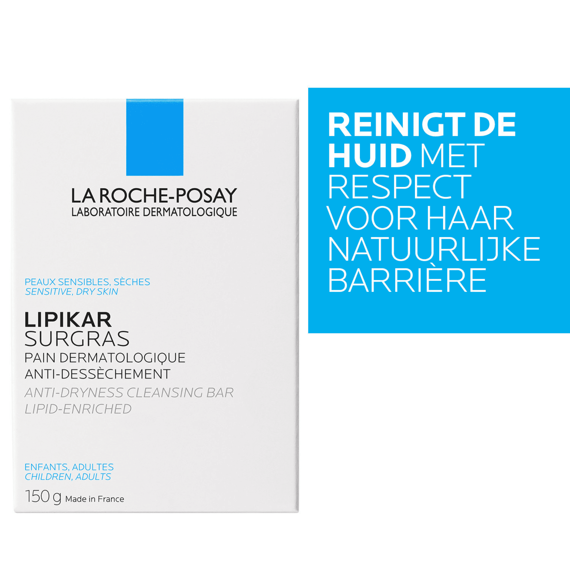 La Roche-Posay Lipikar Overvette Zeep La Roche-Posay Lipikar Overvette Zeep