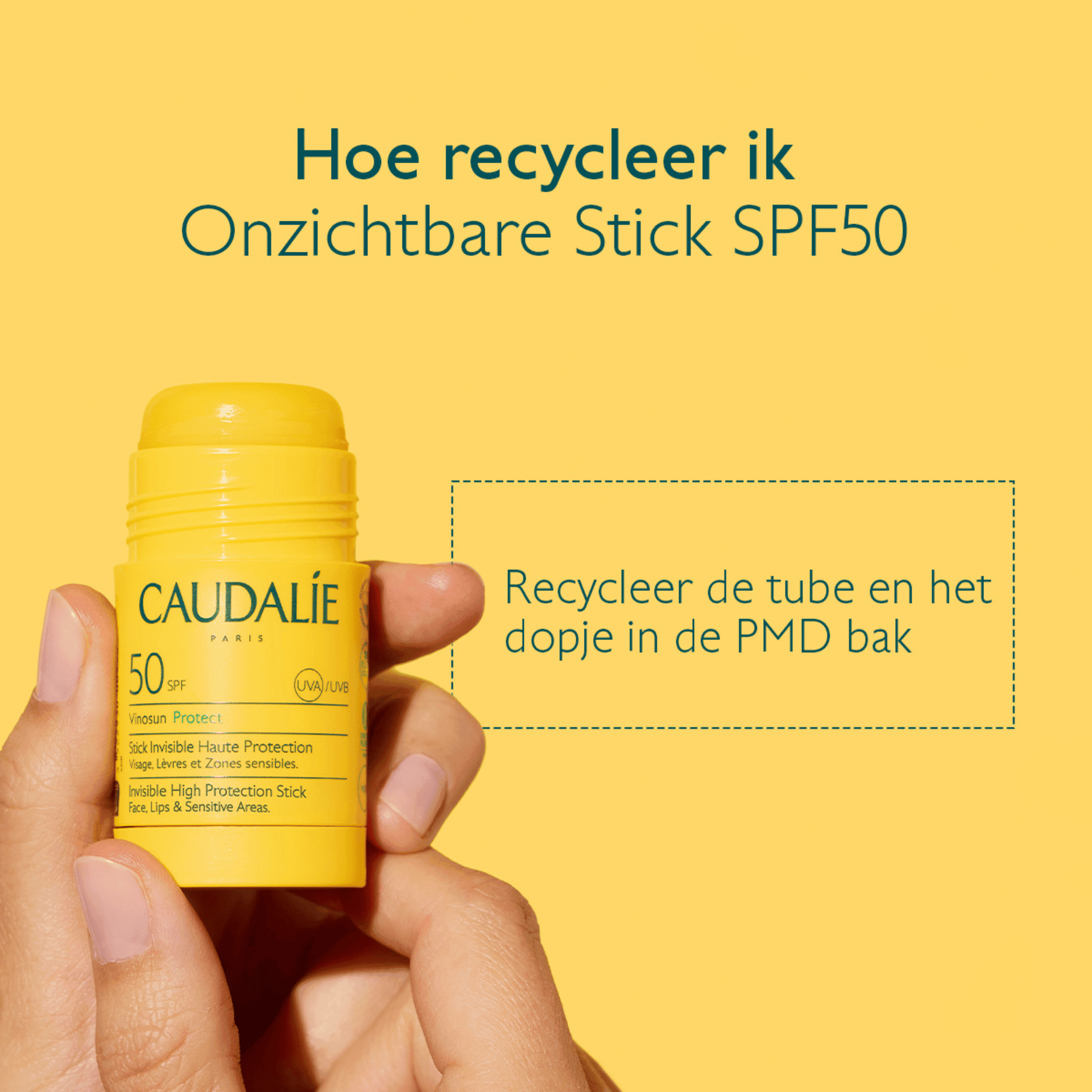 Caudalie Vinosun Protect Onzichtbare Stick SPF 50