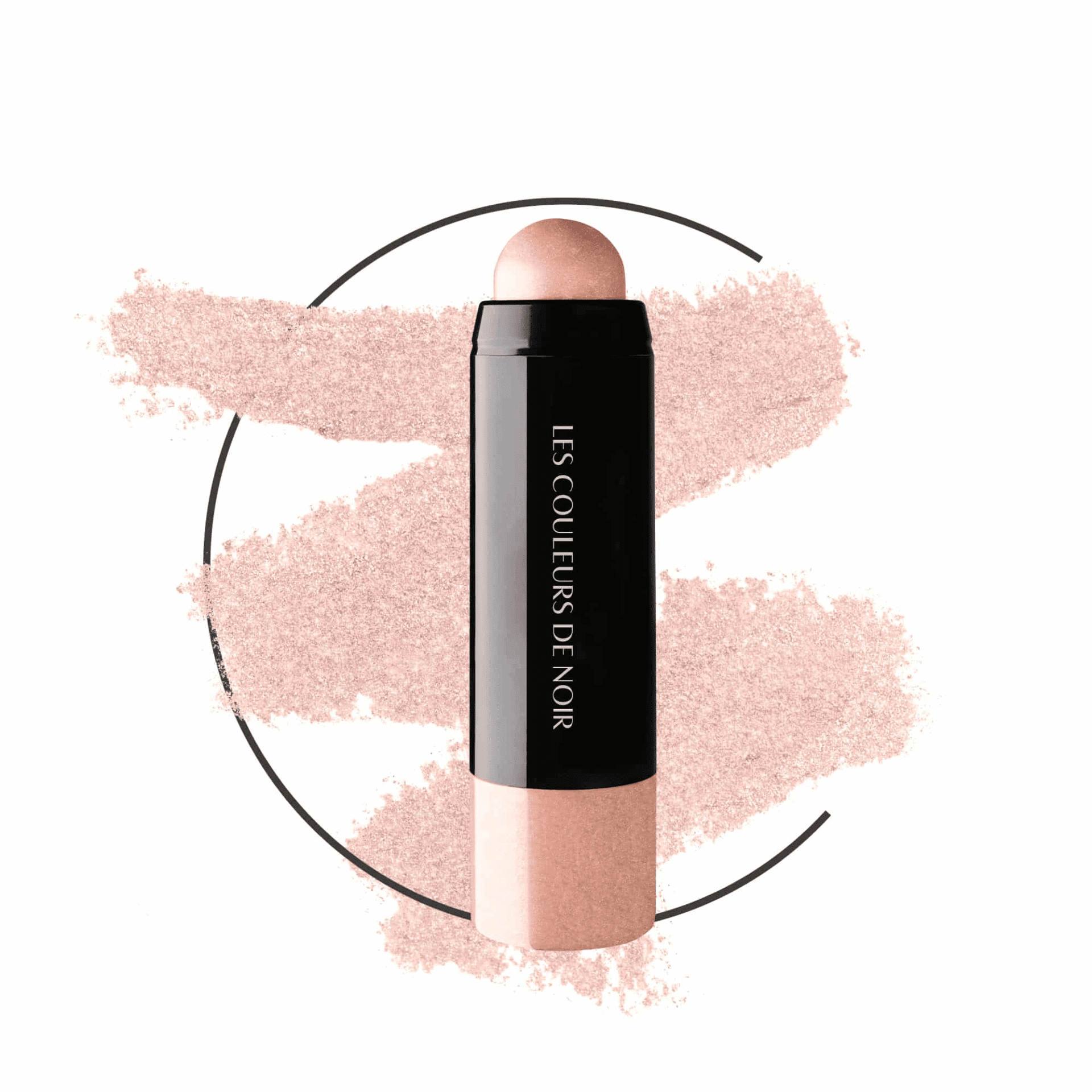 Les Couleurs De Noir Stick Glow 03 Rose et Nacré 5,8 g