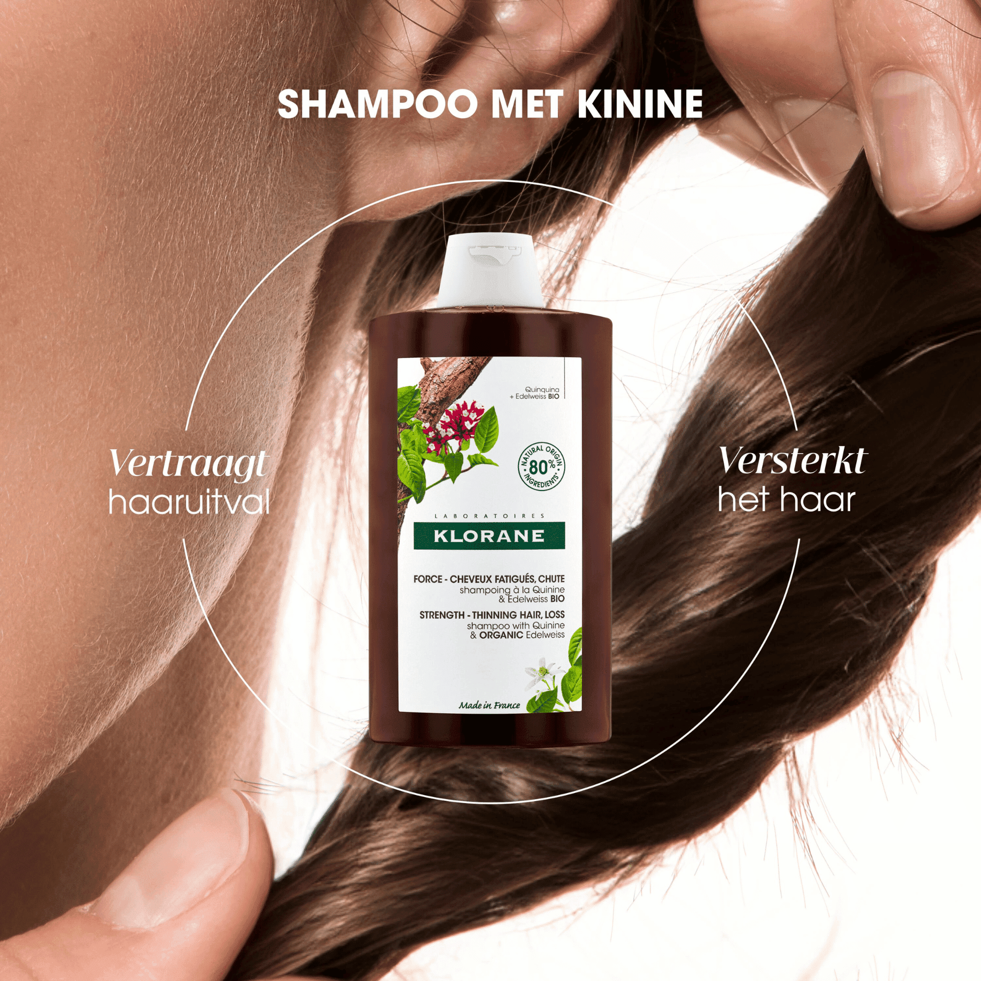 Klorane Kinine Shampoo tegen Haarverlies
