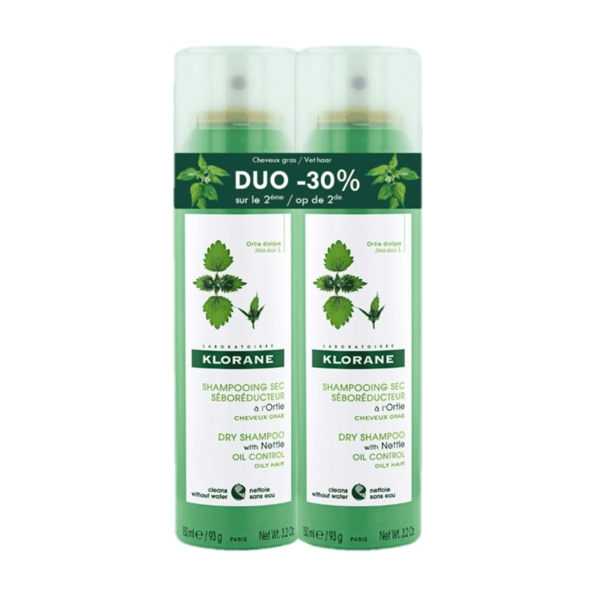 Klorane Talgregulerende Droogshampoo Brandnetel Spray PROMO Klorane Talgregulerende Droogshampoo Brandnetel Spray PROMO