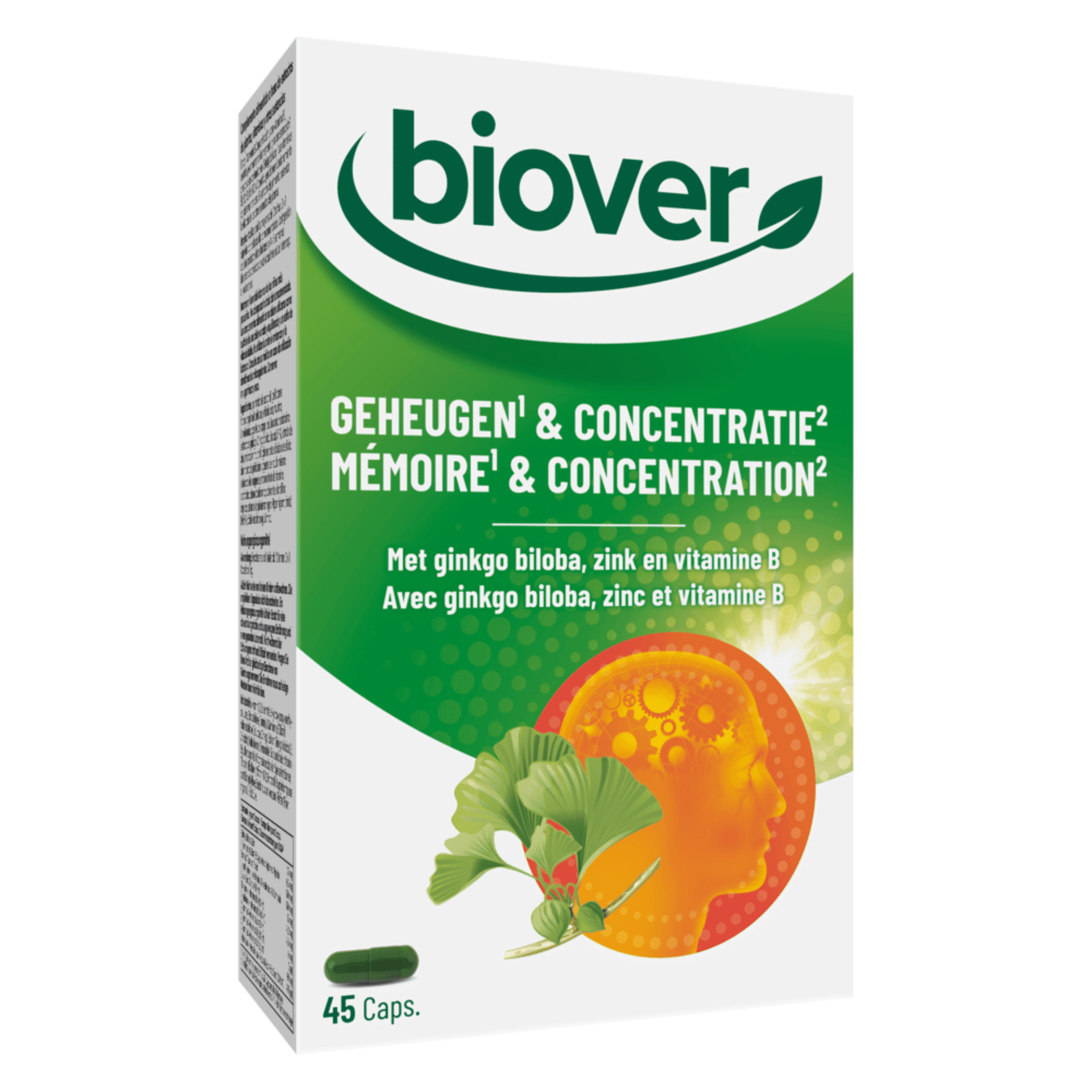 Biover Memoire Et Concentration Caps 45 Biover Memoire Et Concentration Caps 45