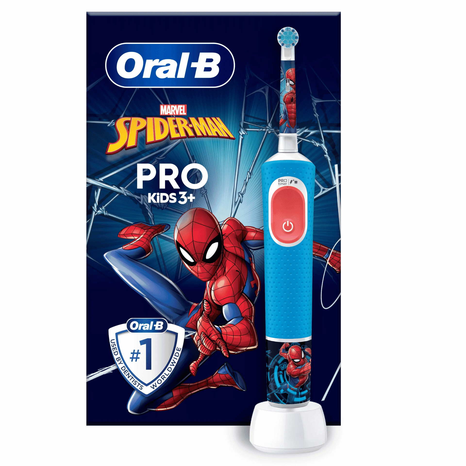 Oral-B Pro Kids 3+ Elektrische Tandenborstel Spiderman Oral-B Pro Kids 3+ Elektrische Tandenborstel Spiderman