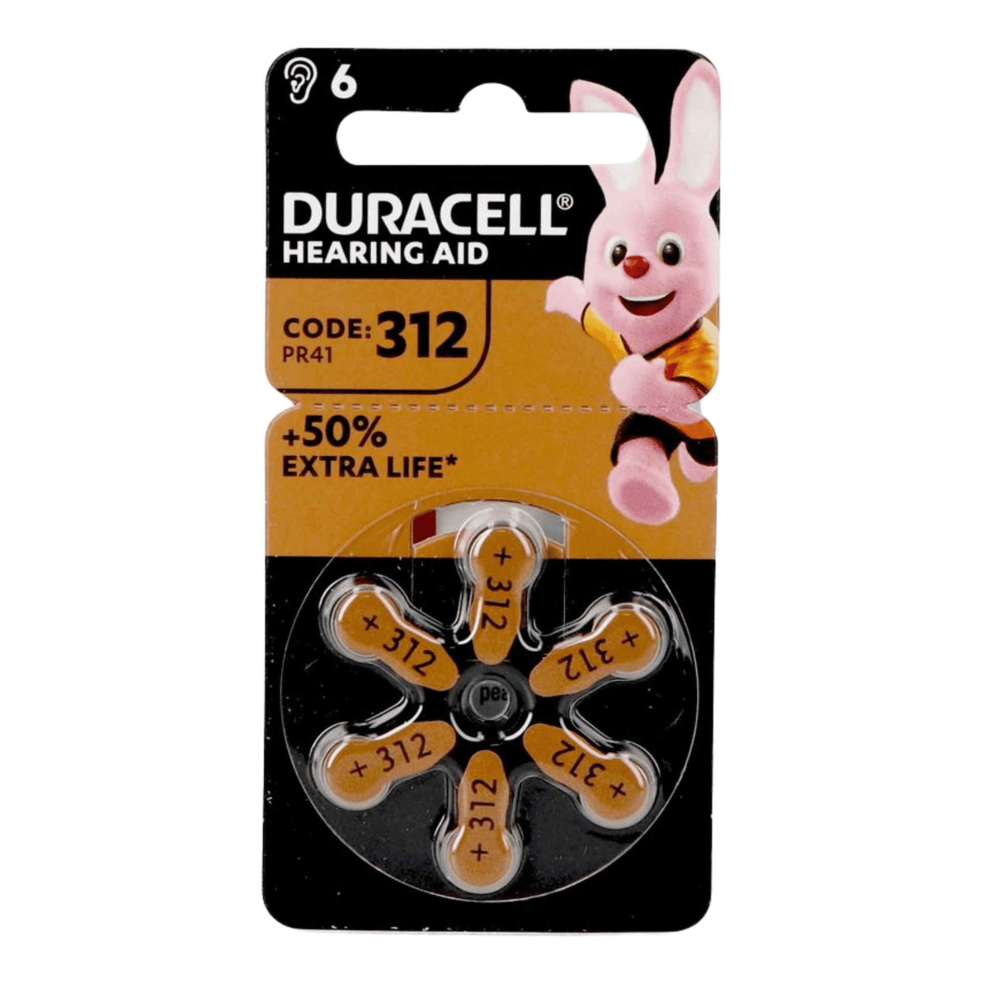 Duracell Hearing Aid-batterijen EasyTab 13 Duracell Hearing Aid-batterijen EasyTab 13