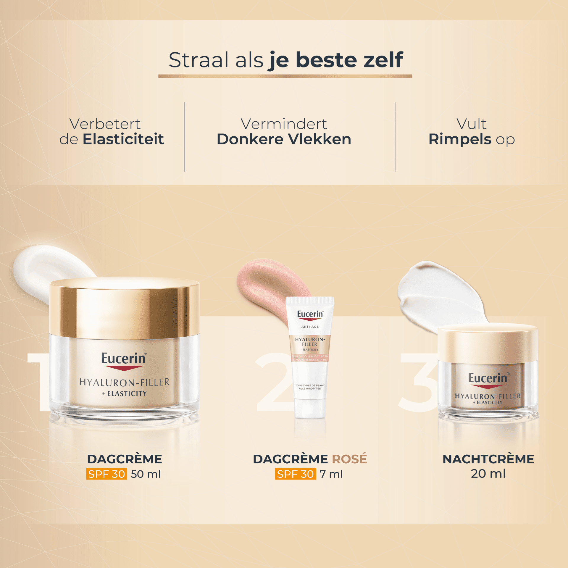 Eucerin Hyaluron-Filler + Elasticity Dagcrème SPF 30 Geschenkset