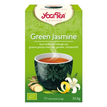 Yogi Tea Green Jasmine Thee Yogi Tea Green Jasmine Thee