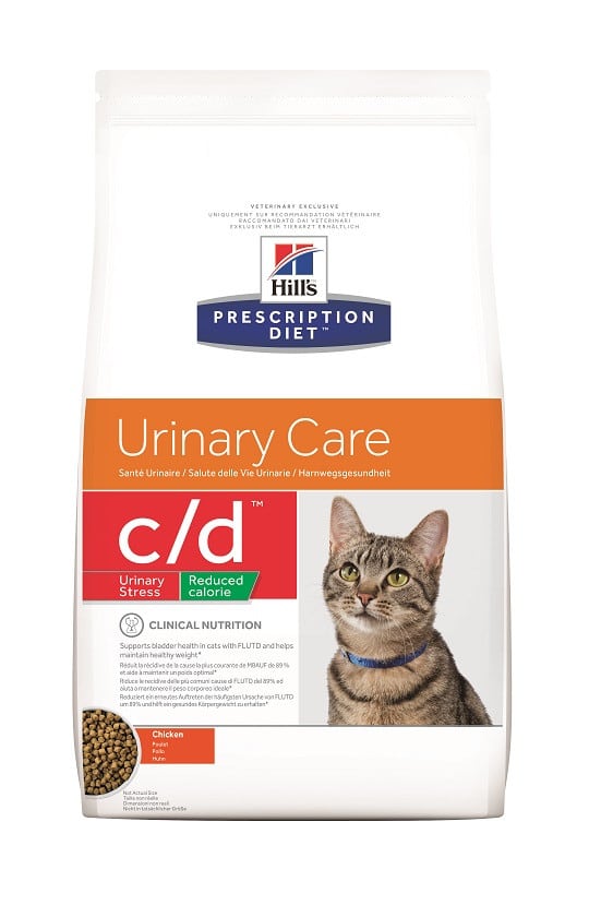 Hill's Prescription Diet Feline c/d Urinary Care Reduced Calorie Hill's Prescription Diet Feline c/d Urinary Care Reduced Calorie