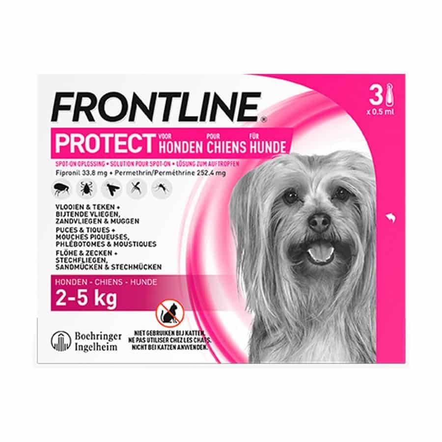 Frontline Protect Spot-On Hond 2-5 kg