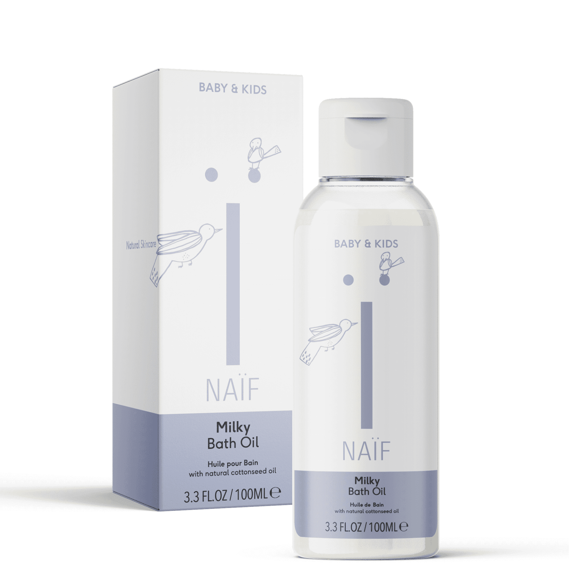 Naïf Baby & Kids Milde Badolie 100 ml Naïf Baby & Kids Milde Badolie 100 ml