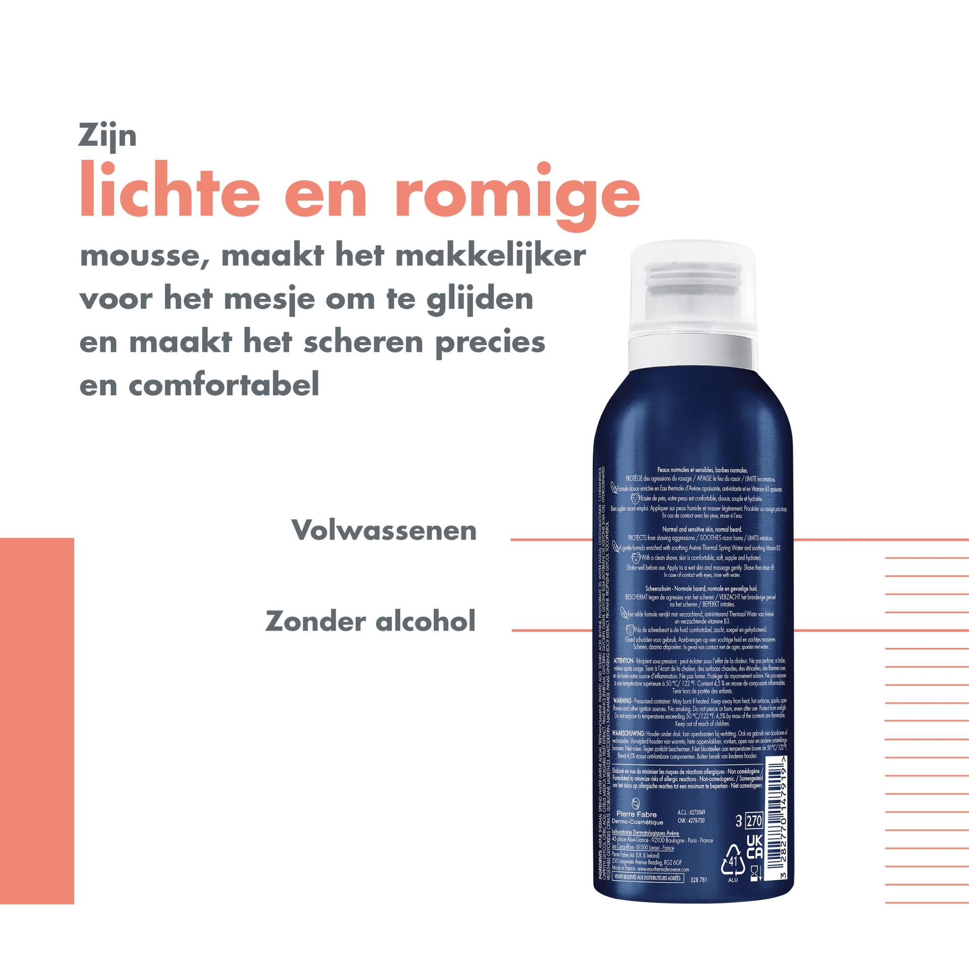 Avène Men Scheerschuim Avène Men Scheerschuim