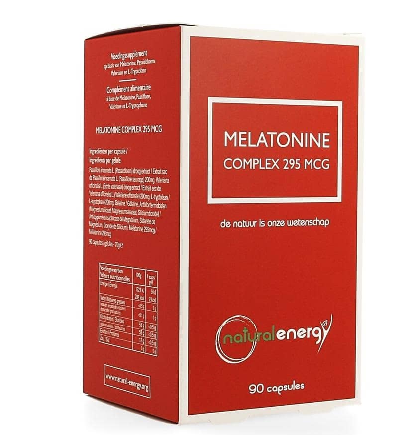 Natural Energy Melatonine Complex 295mcg V-caps 90