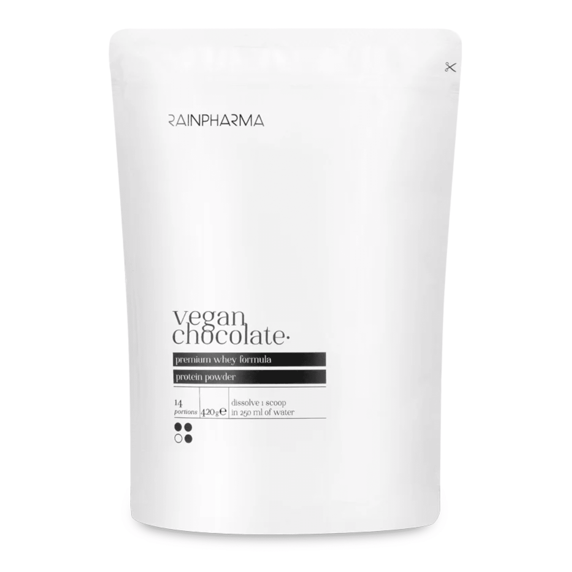 RainPharma Eiwitshake Vegan Chocolate RainPharma Eiwitshake Vegan Chocolate