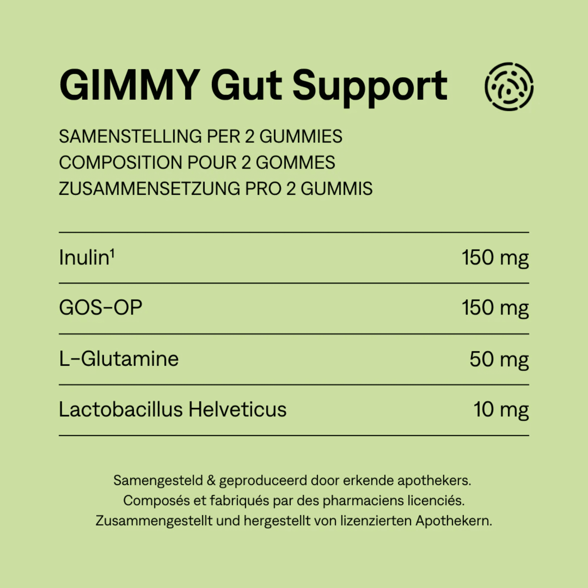 Gimmy Gut Support Gommes 60