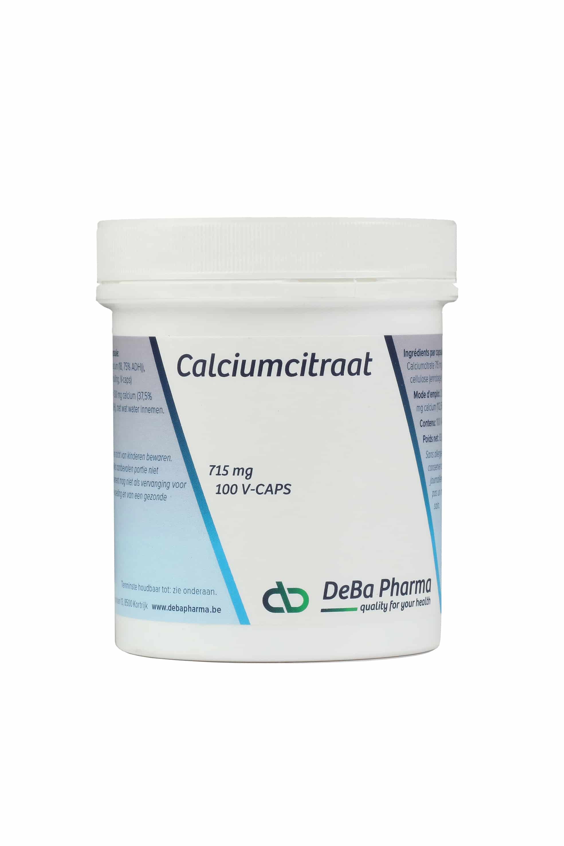 Deba Calciumcitraat Deba Calciumcitraat