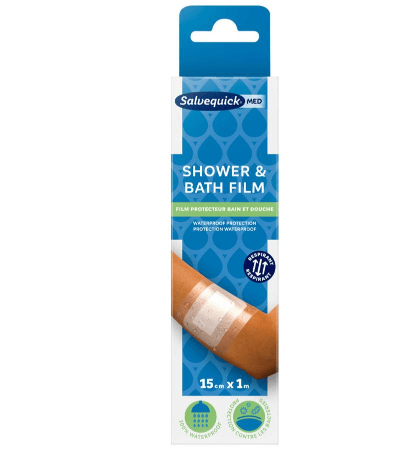 Salvequickmed Film Protecteur Bain & Douche 1 m x 15 cm Salvequickmed Film Protecteur Bain & Douche 1 m x 15 cm