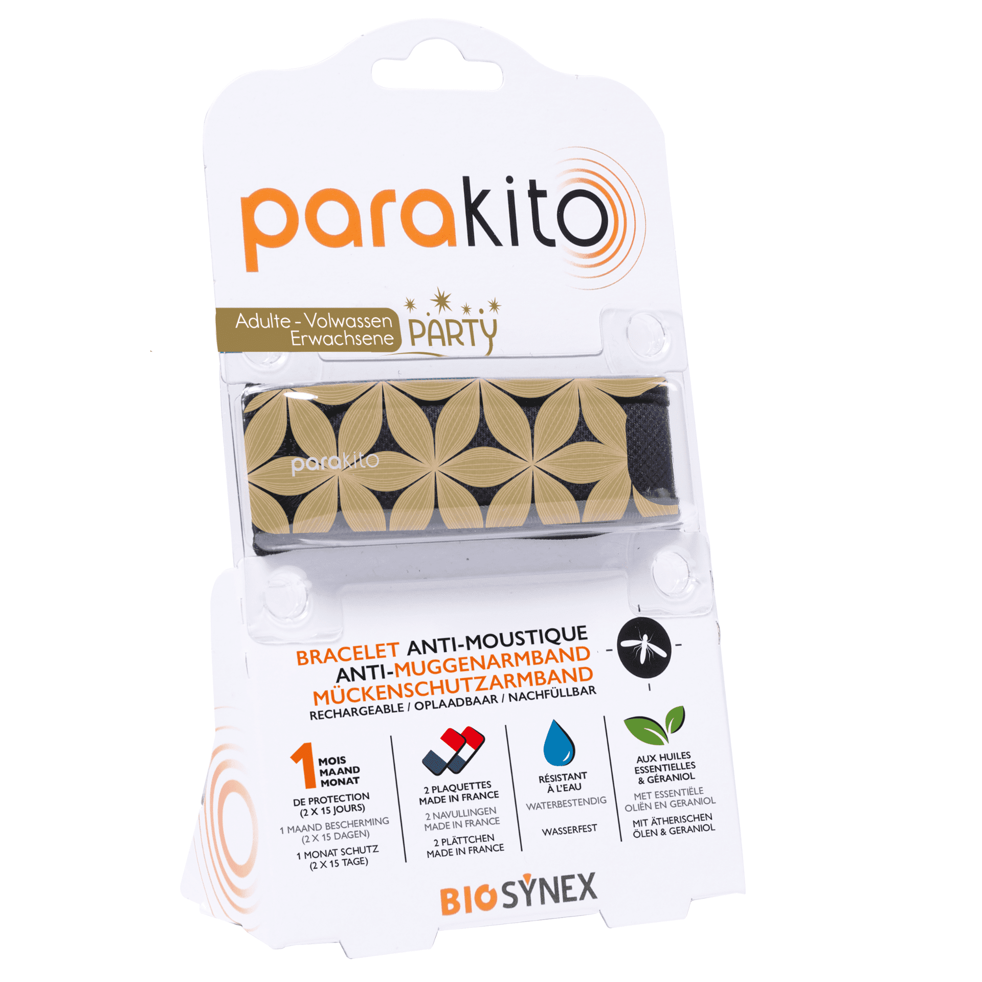 Parakito Volwassenen Anti-Muggenarmband