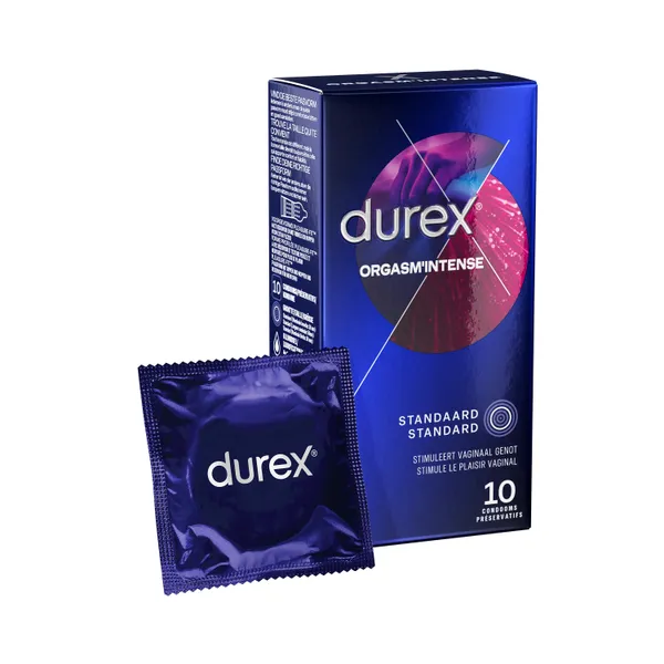 Durex Orgasm' Intense Preservatifs Durex Orgasm' Intense Preservatifs