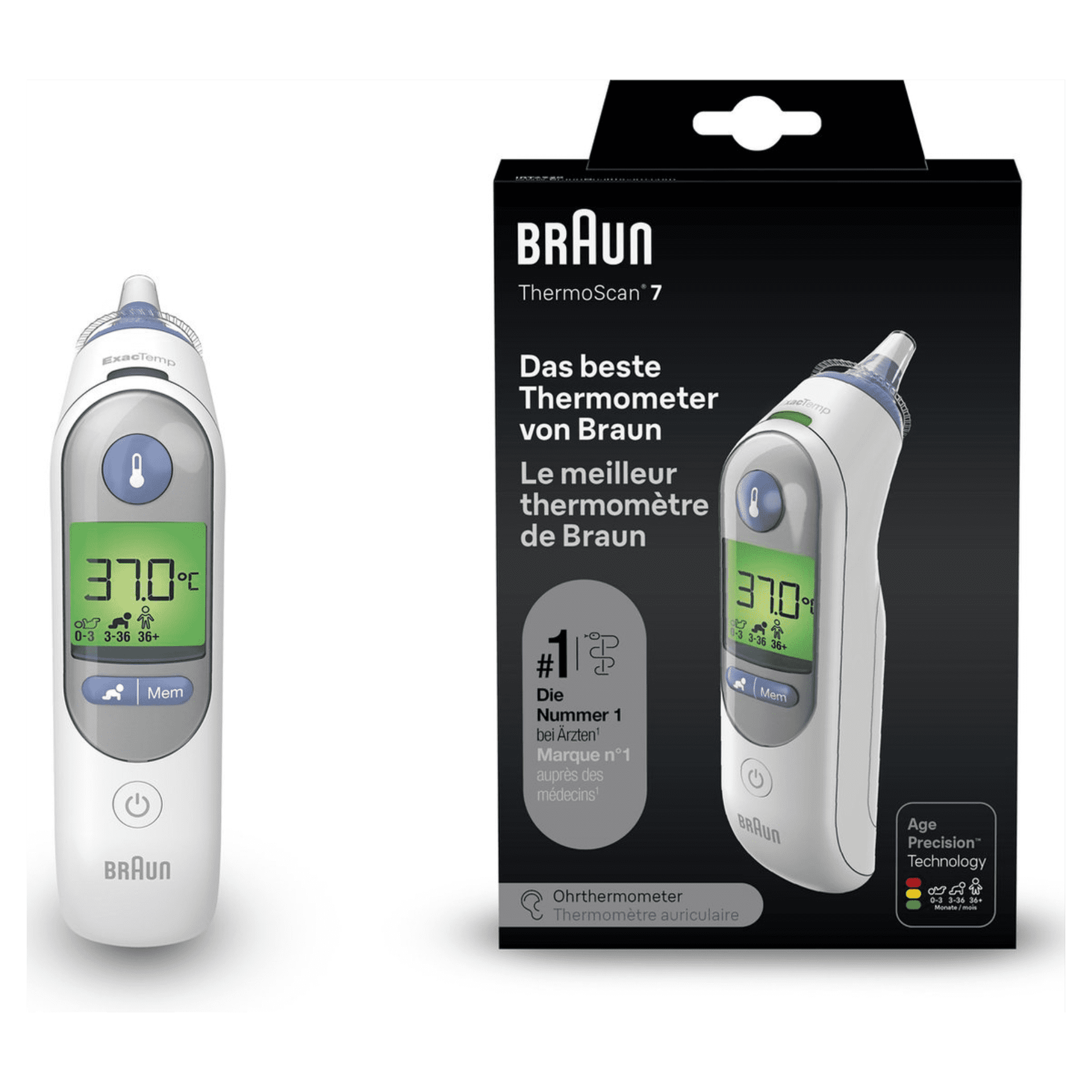 Braun Thermometre ThermoScan 7 IRT6520