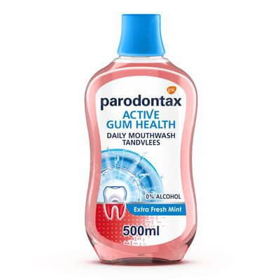 Parodontax Active Gum Health Mondwater Extra Fresh Mint