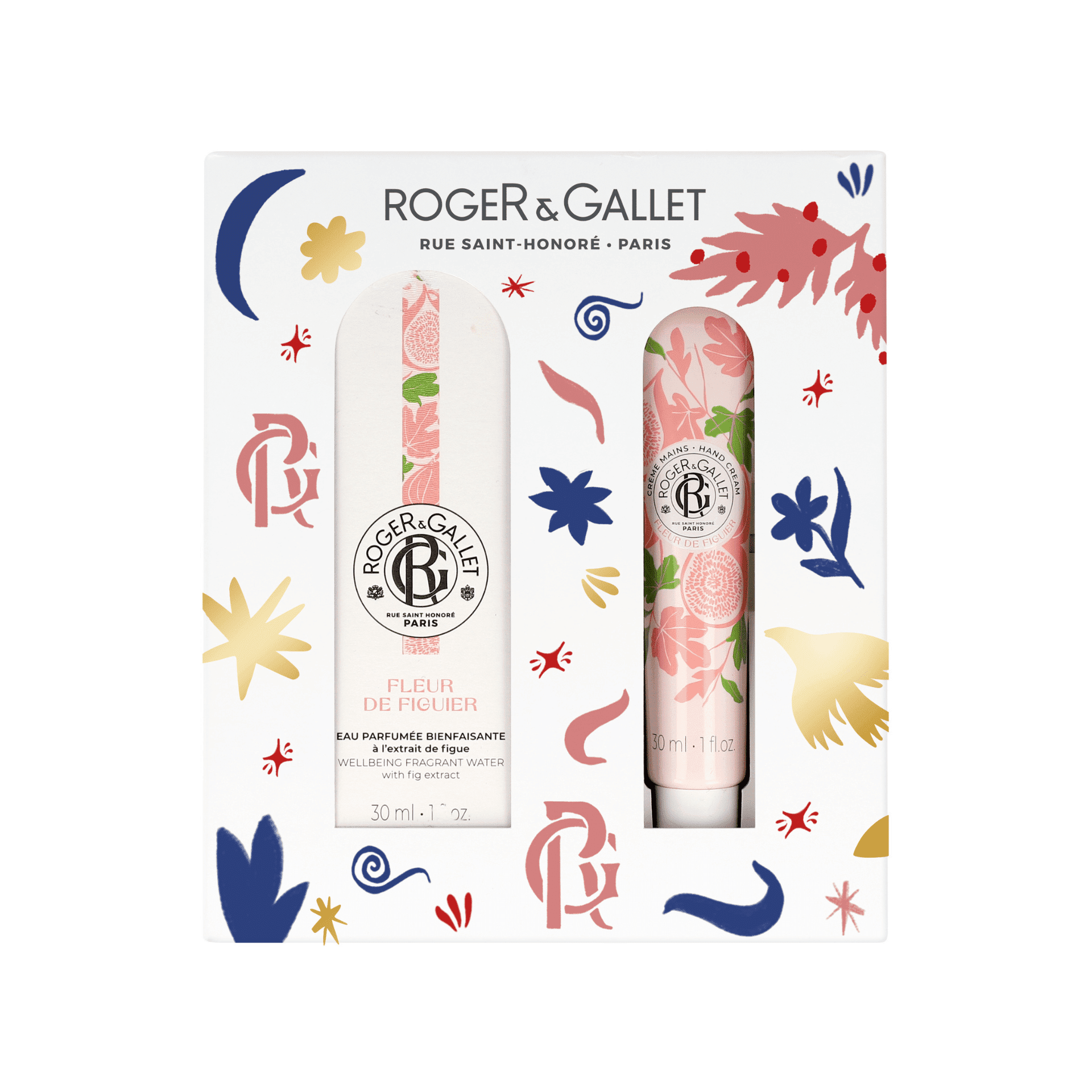 Roger&Gallet Fleur de Figuier Geparfumeerd Water + Handcrème Geschenkset