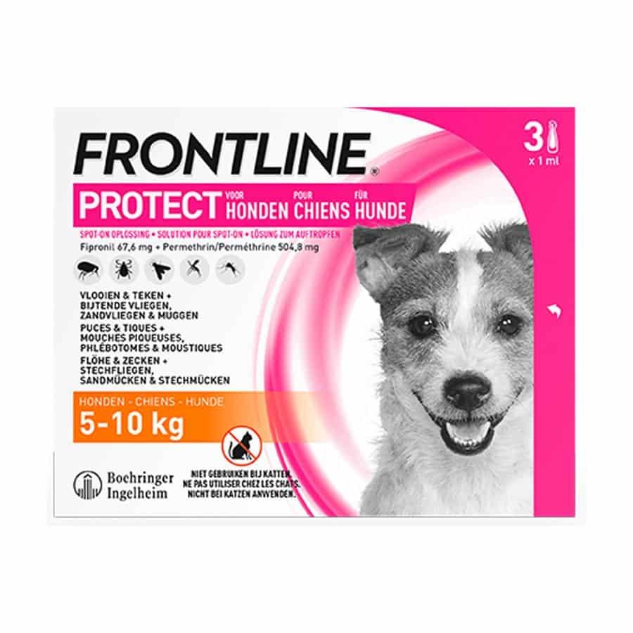 Frontline Protect Spot-On Hond 5-10 kg