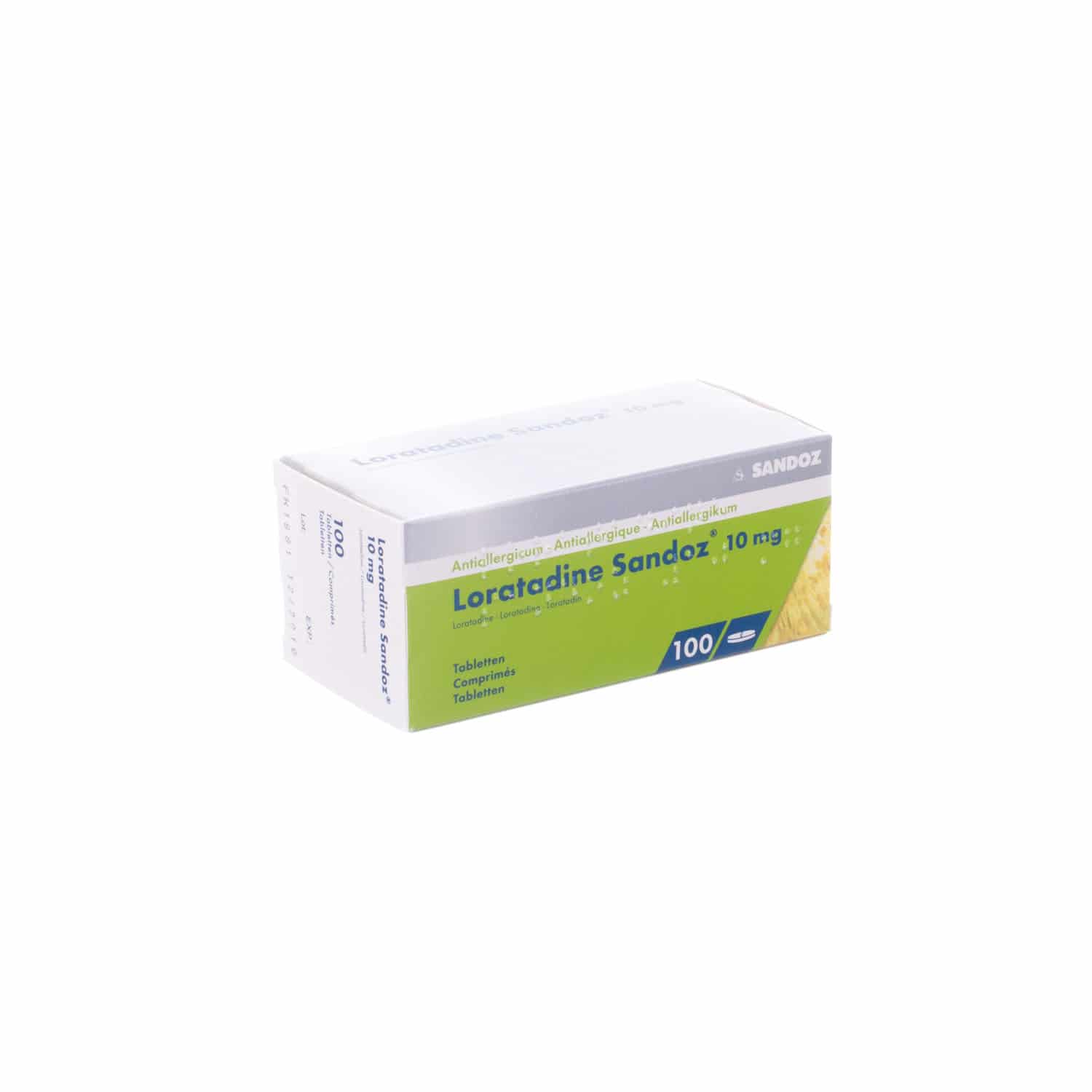 Loratadine Sandoz 10 g Loratadine Sandoz 10 g