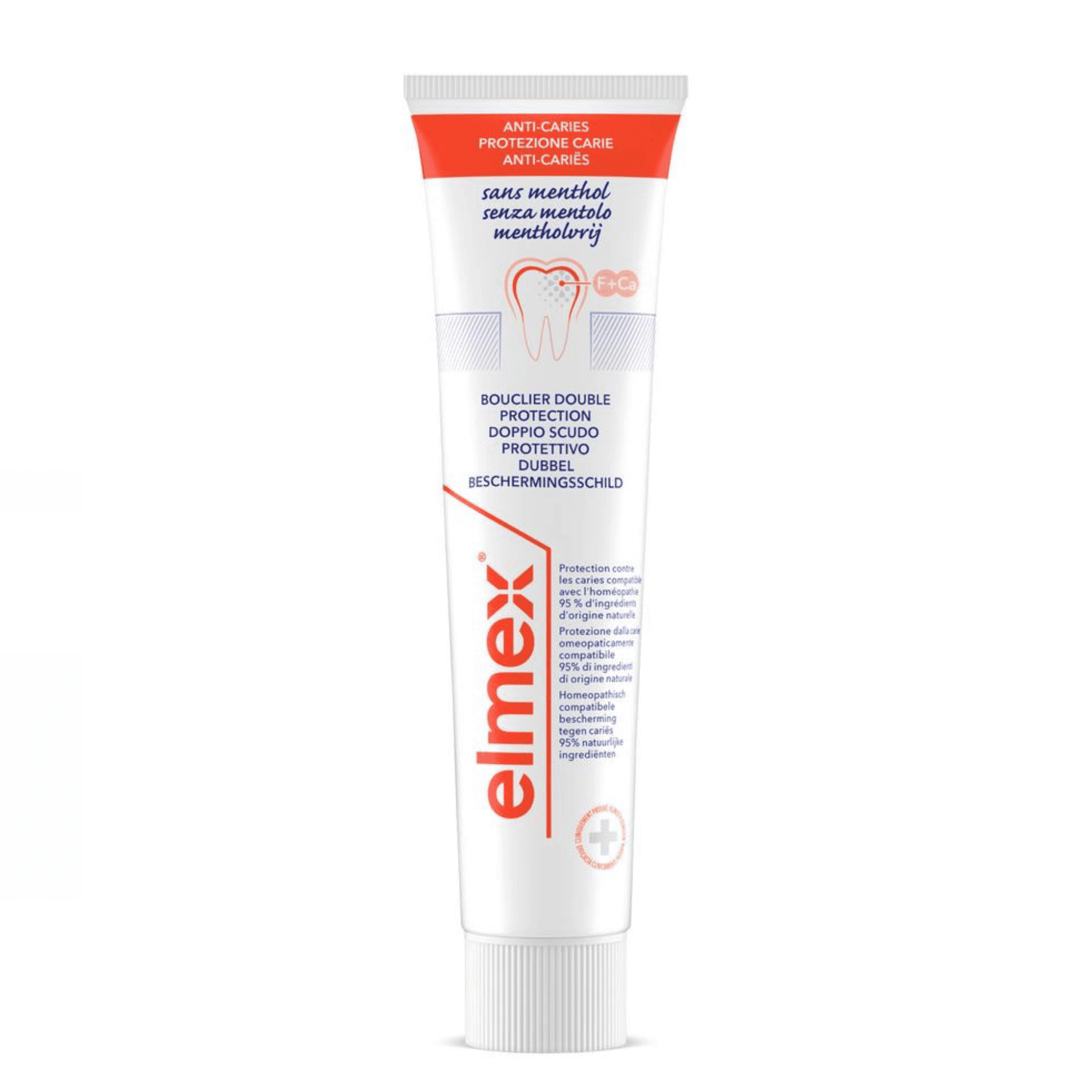 Elmex A/caries S/menthol Dentifrice Tube 75ml