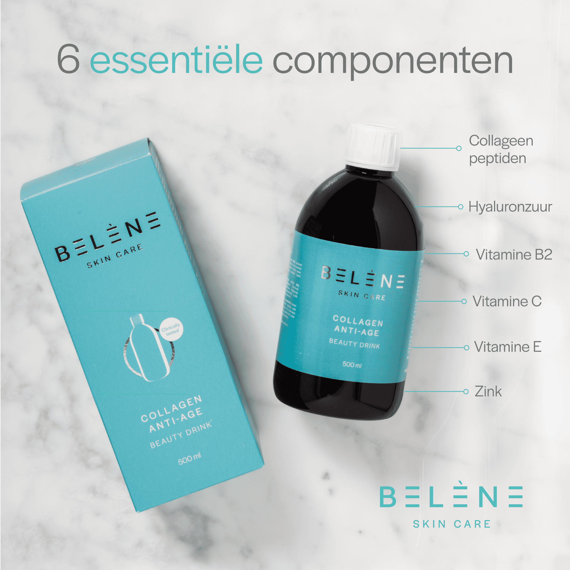 Belene Collagen Boost A/age Beauty Drink 500ml
