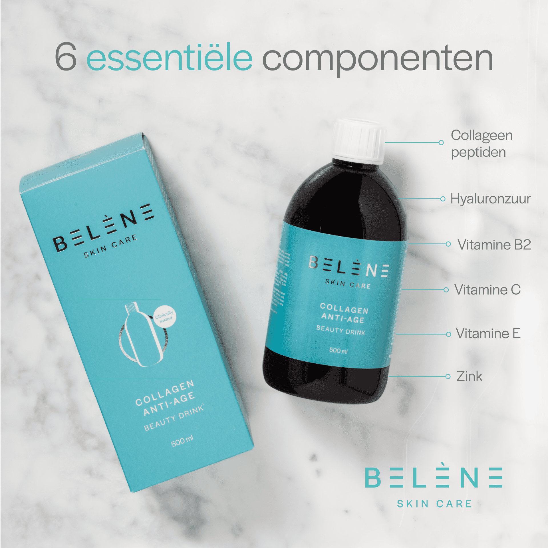 Belene Collagen Boost A/age Beauty Drink 500ml Belene Collagen Boost A/age Beauty Drink 500ml