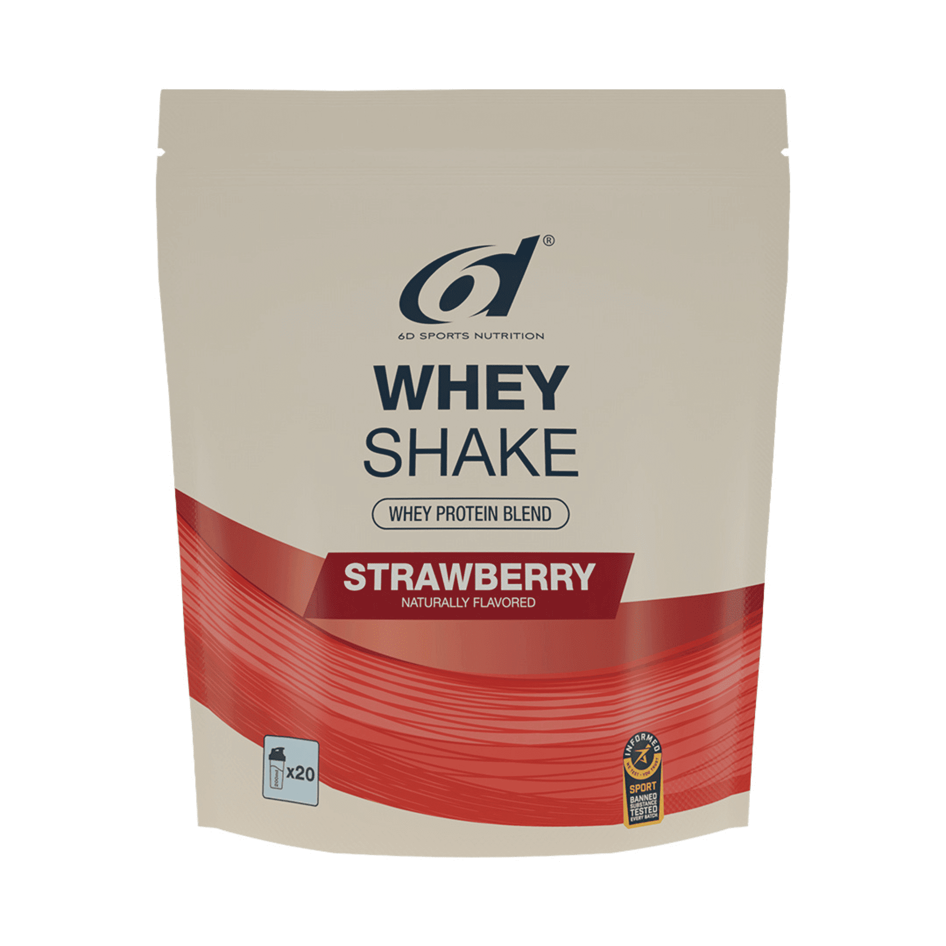 6d Whey Shake 500 g