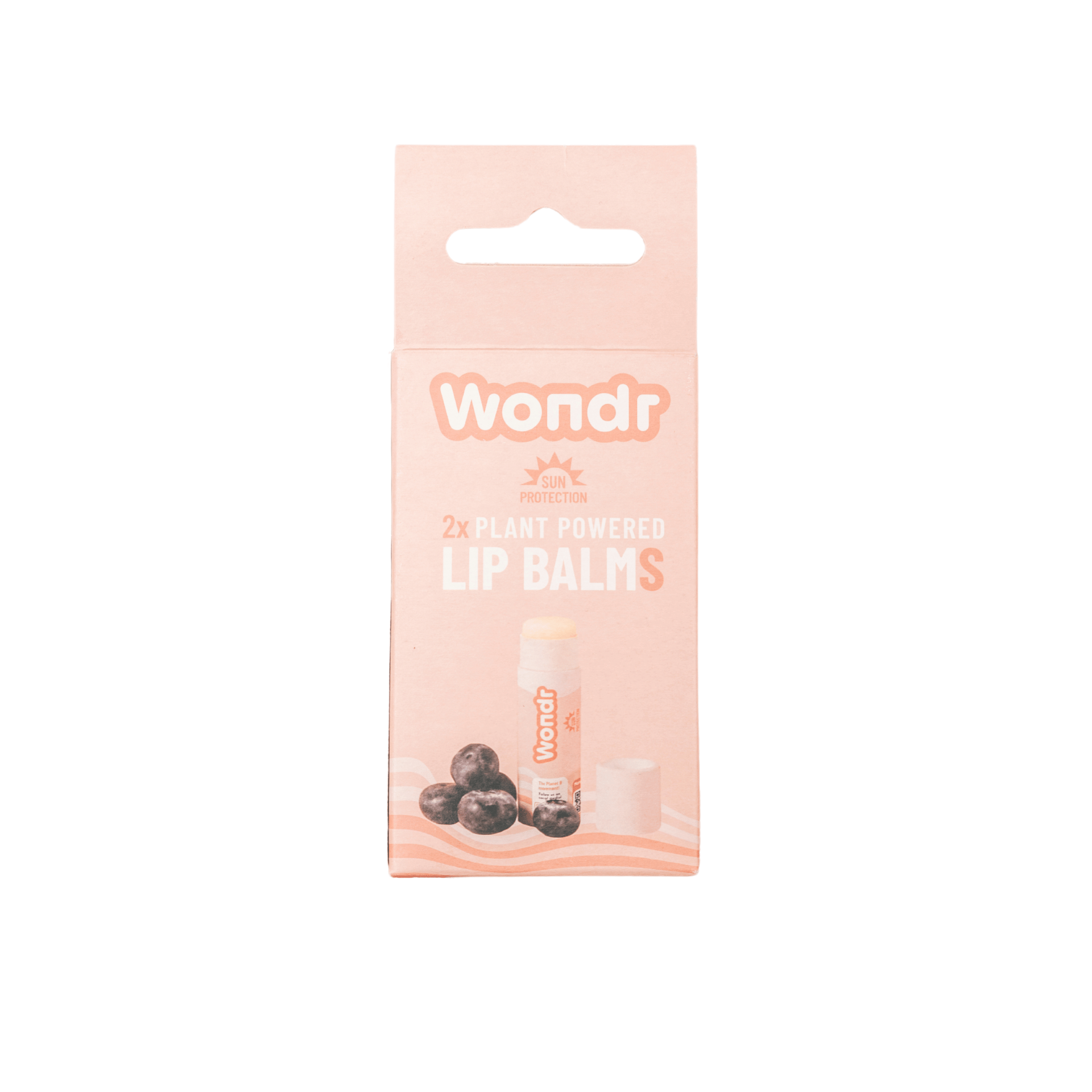 Wondr Plant Powered Lip Balm Duo 2x4g
