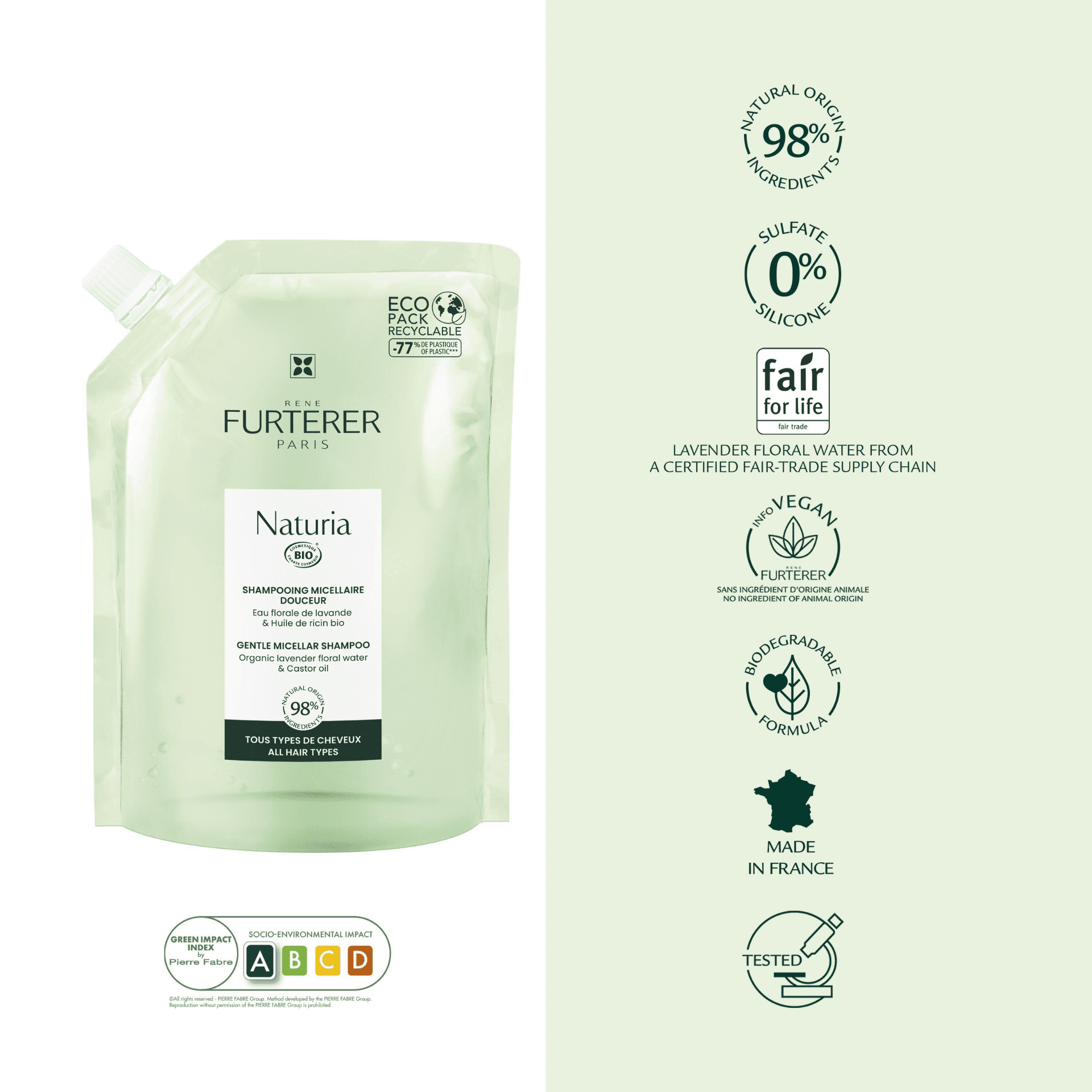 René Furterer Naturia Milde Shampoo