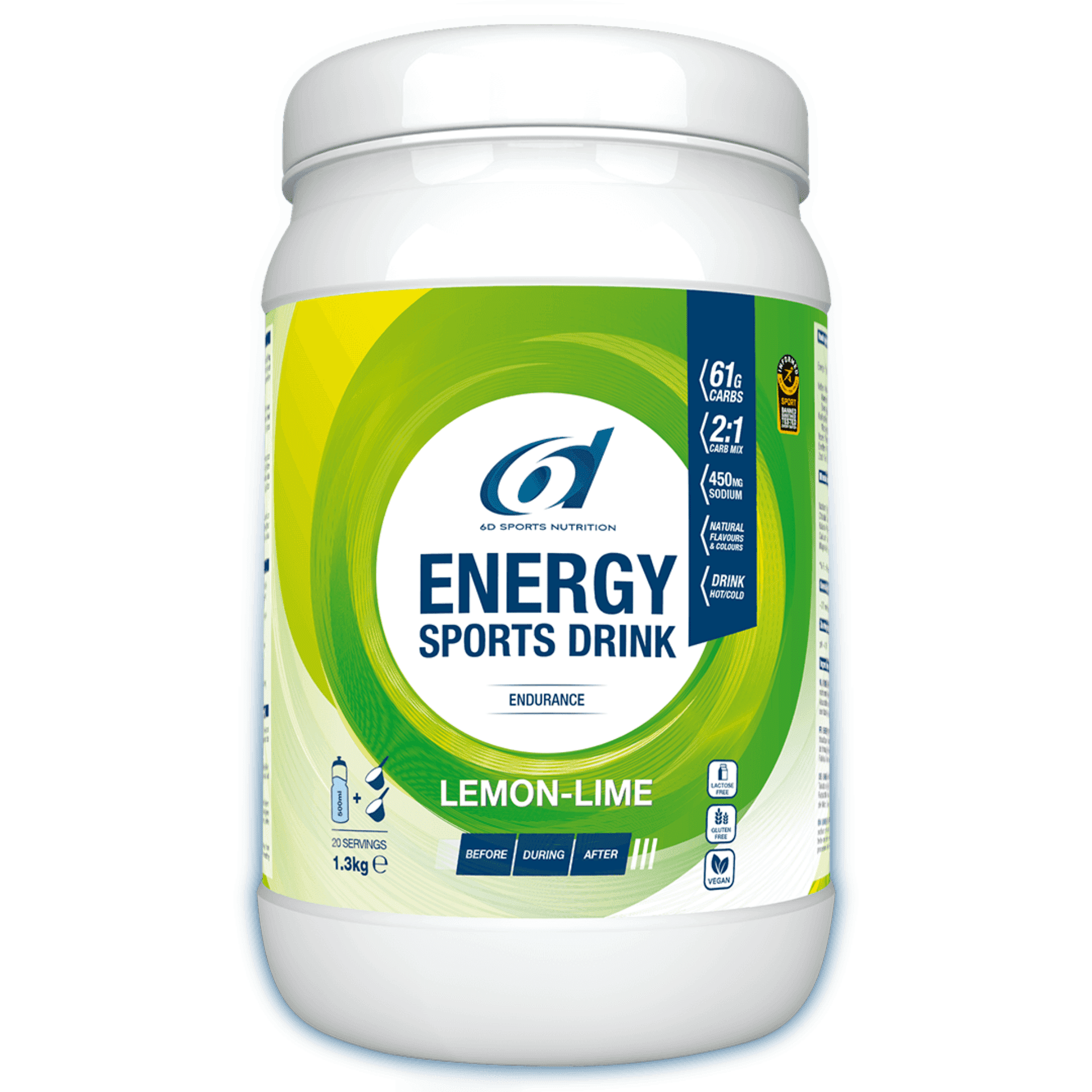 6d Energy Sports Drink 1,3 kg 6d Energy Sports Drink 1,3 kg