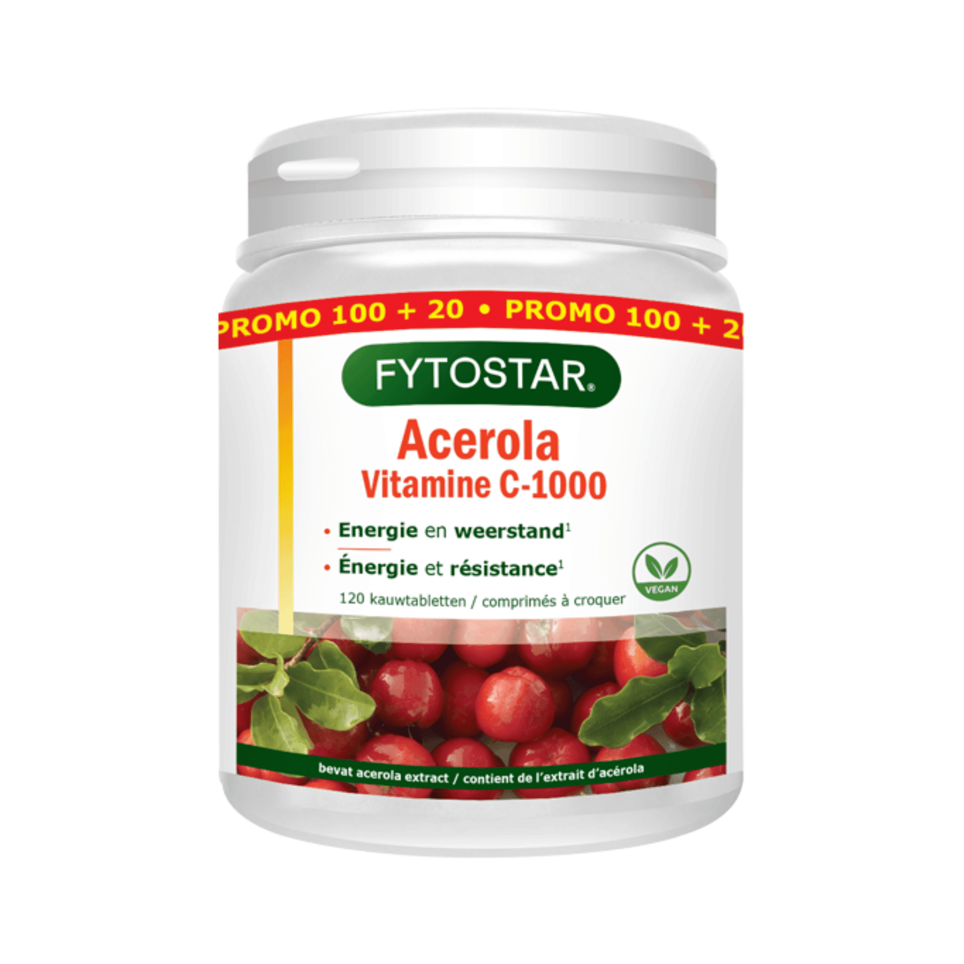 Fytostar Vitamine C1000 Acerola Fytostar Vitamine C1000 Acerola