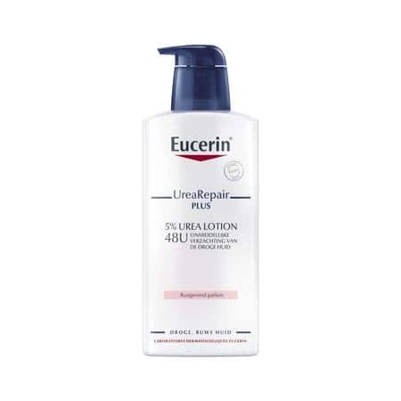 Eucerin Urearepair Plus 5% Urea Lotion rustgevend parfum