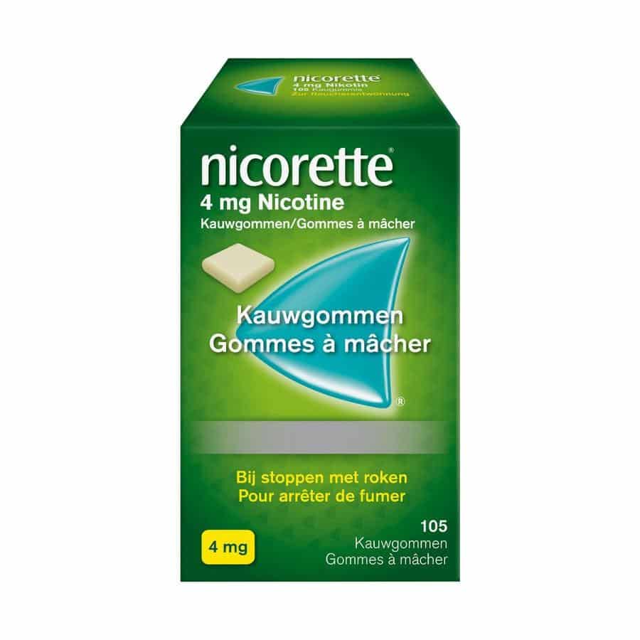 Nicorette Kauwgom 4 mg Nicorette Kauwgom 4 mg