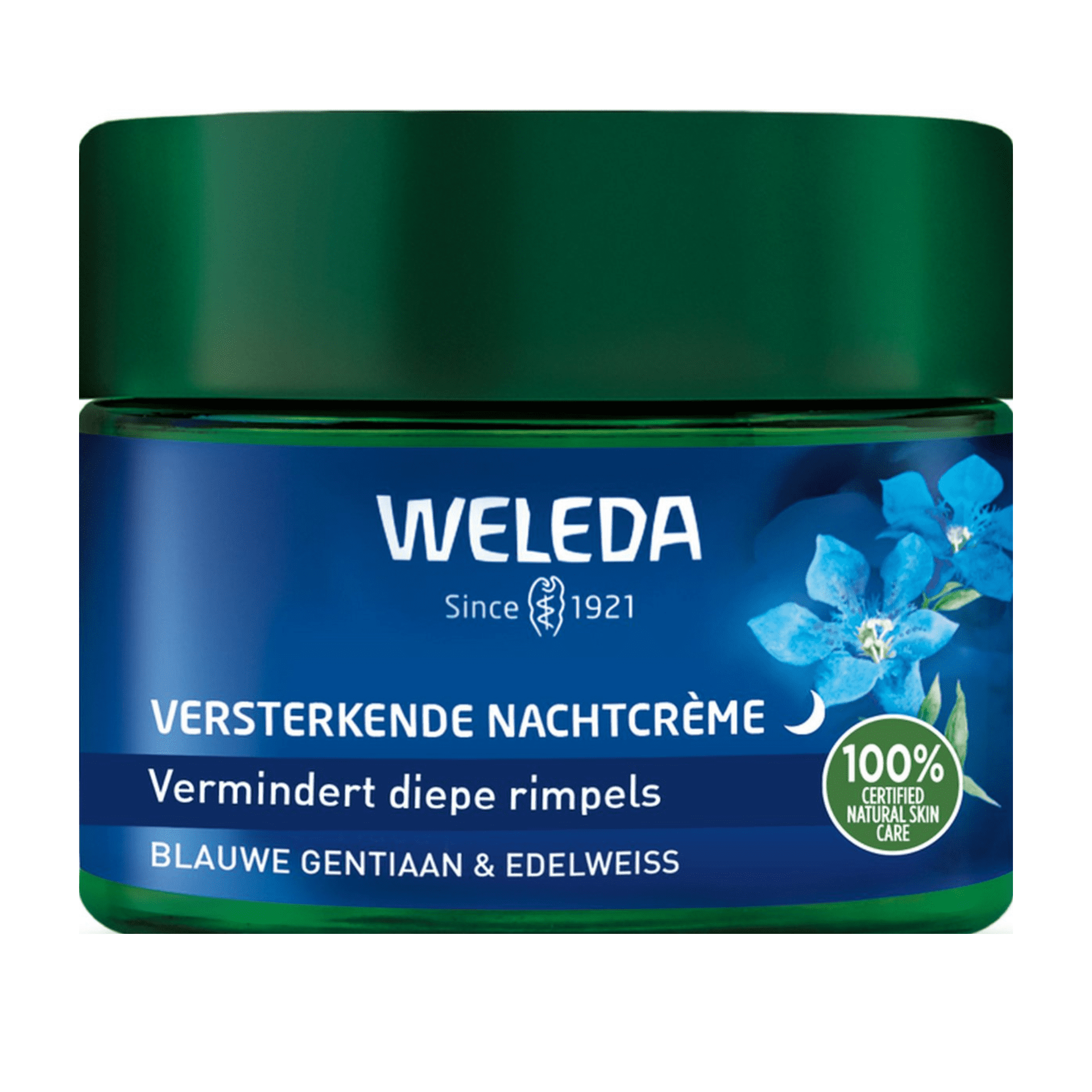Weleda Blauwe Gentiaan & Edelweiss Nachtcrème Weleda Blauwe Gentiaan & Edelweiss Nachtcrème